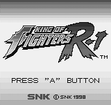 The King of Fighters R-1 screenshot 2 for Neo Geo Pocket